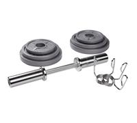 Ensemble complet d'Haltère Tanga sports Argenté 20 kg
