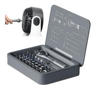Ensemble complet d'outils avec portable, kit multifonction 40 bits de précision pour réparation automobile mécanique et professionnelle