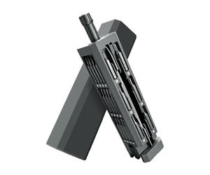 Ensemble complet d'outils de fixation électronique 45 en 1 mettant en évidence les divisions attrayantes du conducteur pour le démontage du panneau de téléphone dans un étui compact pour le démontage