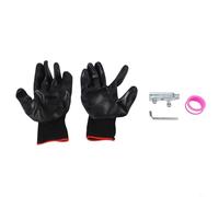 Ensemble complet d'outils de réparation de tuyaux et de robinets avec extracteur de métal, clés auxiliaires, ruban adhésif et gants pour une extraction et une fixation fiables des fils