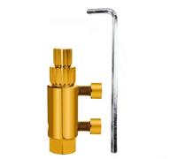 Ensemble complet d'outils de retrait de vis cassées pour une réparation efficace des boulons et tuyaux, design convivial (doré)