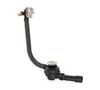 Ensemble complet Hansgrohe AXOR Exafill 42540820 pour baignoire : bonde, vidange et trop-plein, nickel brossé