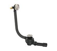 Ensemble complet hansgrohe AXOR Flexaplus 42541800 Bonde et trop-plein pour baignoire, finition inox