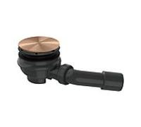 Ensemble complet hansgrohe AXOR Staro 42542310, bonde pour receveur de douche, or rouge brossé