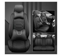 Ensemble Complet Housses De Sièges Auto Pour BMW E60 F30 E4 E30 E91 E92 F31 E90 E39 F11 F10 X3 E83 F25 Série 1 E87 X5 F15 X1 E84 Housse Siège Voiture(Noir,Luxury)