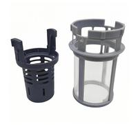 Ensemble Complet Remplacement Filtre For Lave-vaisselle C00256571 C00256572 | Compatible avec les pièces de rechange for lave-vaisselle Whirlpool, piège efficacement les résidus alimentaires.