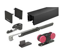 Ensemble complet SAF-SLIM pour porte coulissante jusqu'à 1030 mm - SAF-S82C-195