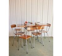 Ensemble complet table, chaises et tabourets en formica n°13