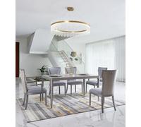 Ensemble complet table et 6 chaises meubles de luxe hôtel dubai ameublement neuf