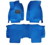 Ensemble Complet Tapis Sol Voiture 5 Sièges Accessoires pour Land pour Rover pour Range pour Rover 2007 - 2012(Blu,LHD)