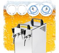 Ensemble complet Tireuse a biere avec pompe à membrane Kontakt 40/K machine a biere, pompe a biere 2 lignes, 50 litres/h, professionnelle (Keg:Type D, Keg:sans)