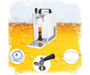Ensemble complet Tireuse a biere avec pompe à membrane - PYGMY 20/K machine a biere, pompe a biere 1 ligne, 25 litres/h, Green Line sans