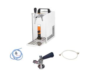 Ensemble complet Tireuse a biere avec pompe à membrane - PYGMY 25/K, machine a biere, pompe a biere 1 ligne, 35 litres/h, professionnelle, Green Line Adaptateur 5 litres
