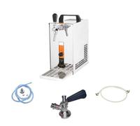 Ensemble complet tireuse à bière PYGMY 20/K pompe à membrane 1 ligne 25 l/h Green Line tête panier (KEG Type S)