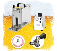 Ensemble complet - Tireuse a biere - PYGMY 25 machine a biere, pompe a biere 1 ligne, 35 litres/h, Green Line Type A