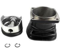 Ensemble compresseur avec piston de 88 mm et chemise (cylindre), refroidissement par air MAN Lion's Coach / Ville, Neoplan