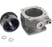 Ensemble compresseur avec piston de 90 mm et chemise (cylindre), refroidissement par eau MAN, Mercedes