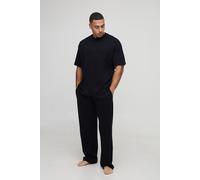 Ensemble confort avec t-shirt et jogging - MAN homme - noir - L, noir