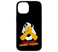 Ensemble Contre la tyrannie (déclaration de résistance et Graphique) Coque pour iPhone 14
