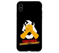 Ensemble Contre la tyrannie (déclaration de résistance et Graphique) Coque pour iPhone XS Max