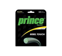 Ensemble cordage de squash Prince Rebel Touch 18 Blanc 1,25 mm