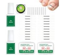 Ensemble Correcteur d'Ongles Incarnés, 30Pcs Ongle Incarné Kit, Patch Correcteur pour Ongles Incarnés, Professionnels De Redresseur Ongles Incarnés Soin Des Ongles