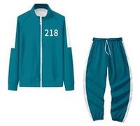 Ensemble costume de Cosplay Séries Télévisées Squid Game 218 Vert 2XL