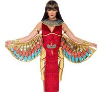 Ensemble Costume Égyptien Cléopâtre Reine Égypte Rouge Polyester Smiffys 8-18