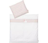 ensemble couette cygne 80 x 80 cm blanc