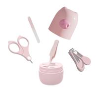 Ensemble coupe-ongles pour bébé,coupe-ongles pour bébé - Coupe-ongles mignon pour bébé de dessin animé - Coupe-ongles et ciseaux pour bébé, accessoires pour mères avec boîte de rangement, lime à ongle