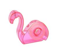 Ensemble Coupe-ruban Et Distributeur Flamingos De Bureau Fournitures Scolaires Outil -papier Dessin Animé Flamingo Pour Le