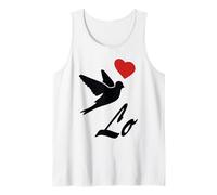 Ensemble Couple Assortis Amour Gauche Droite St Valentin Débardeur