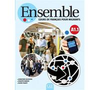 Ensemble cours de français pour migrants - Dorothée Escoufier - Cle International - broché - Méthode de langue