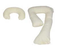 Ensemble Coussins Pre/Post Natal Usages Multiples Confortable Beige Carreaux
