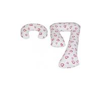 Ensemble coussins pre/post natal usages multiples confortable coers rouges Multicolore G