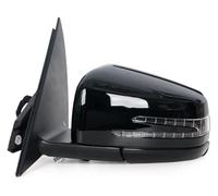 Ensemble Couvercle Rétroviseur Latéral Voiture Rétroviseurs Aile Pour Benz Pour W212 Pour E250 E300 E350 E400 E550 E63 Pour AMG 2010-2016 Rétroviseurs Complets(1PC Left Black)