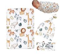 Ensemble Couverture d'emmaillotage et Bandeau pour bébé | Couverture d'emmaillotage Multifonction pour Enregistrement de bébé, Photographie de bébé, fête prénatale
