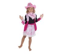Ensemble Cowgirl - Ptit Clown - Enfant - Taille Unique - Couleur Rose Multicolore