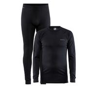 Craft – Ensemble sous-vêtement technique CORE Dry Homme Noir Taille S