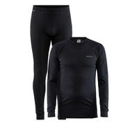 Craft Sportswear Ensemble sous-vêtement technique Core Dry manches longues Noir XL Homme