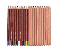 Ensemble crayons Pastel doux 24 couleurs crayons dessin solubles dans l'eau