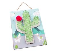 Ensemble créatif String Art, 20 x 28 cm, cactus