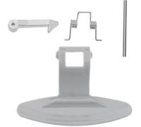 Ensemble Crochet de Porte pour Accessoires de Lave-linge Poignée de Porte avec Boulon et Ressort Compatible avec LG Lave-tambour