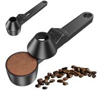 Ensemble cuillère à café et entonnoir, facile à nettoyer, design compact pour mesurer le café et la poudre de protéines, parfait pour les tasses et dosettes K réutilisables