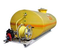 Ensemble cuve PFV ovale 5 000 litres équipée sur plateau avec pompe thermique WX15 - CEMO - 90239