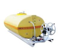 Ensemble cuve PFV ovale 600 litres équipée sur plateau avec pompe électrique - CEMO - 90233E