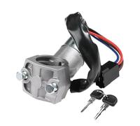Ensemble Cylindre de contacteur d'allumage avec 2 clés, Compatible avec Citroën C25 (1981-1994), références : 4479518, RB0201011, ZF04479518.