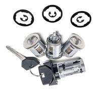 Ensemble Cylindre De Verrouillage De Commutateur D'allumage, Baril De Serrures Porte Avec ompatible Avec Jeep Pour Wrangler 1991-1996 OE 5161055AA direction contacteur