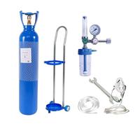 Ensemble cylindre d'oxygène portable avec masque et tuba pour soutien respiratoire à la maison