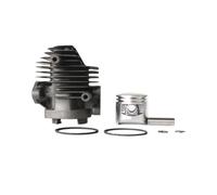 Ensemble Cylindre EC025 34 mm Compatible avec Les Taille-Haies EC025G, PST75H et OHT750R 24,5 cm³. Kit Culasse-Piston